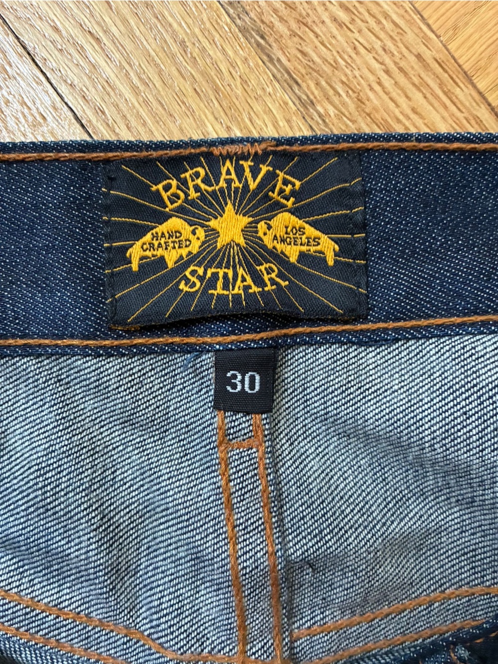 Brave Star Slim Men’s Jeans in Dark Blue - Size 30